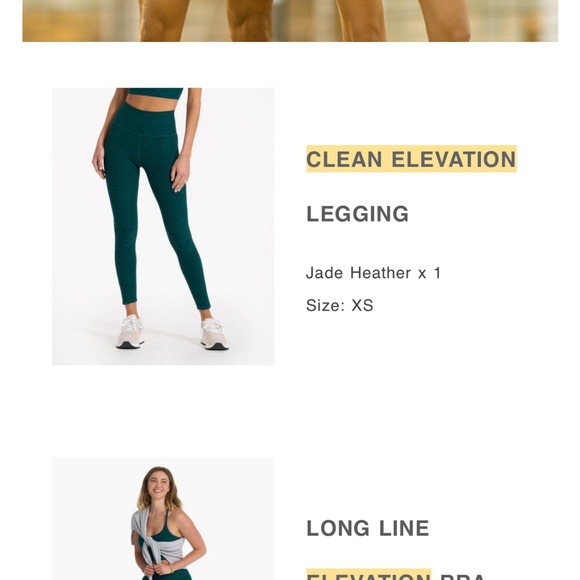 Jade Heather Vuori Set - Picture 5 of 5